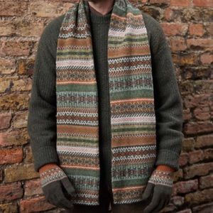 Kilda Lambswool National Trust Wool Scarf